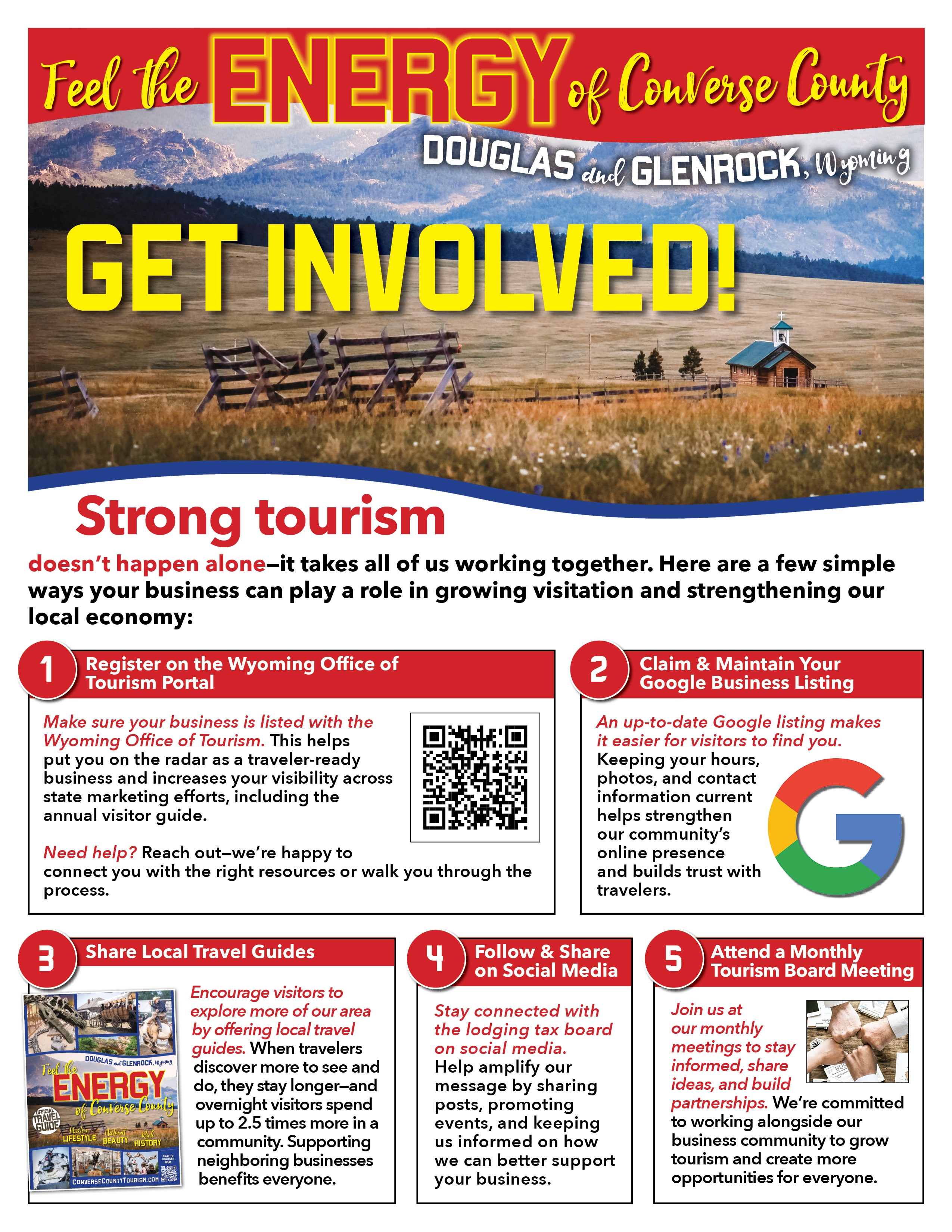 Converse County Tourism Business Flyer Page 2