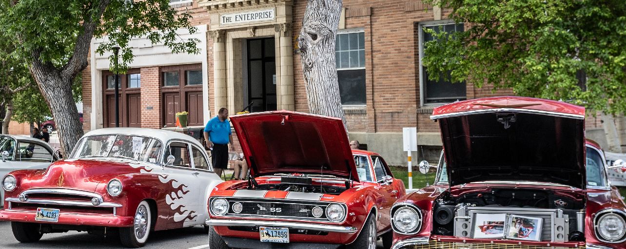 Historic downtown Douglas, Wyoming