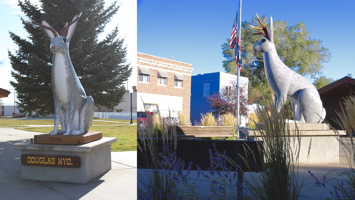 Jackalope Square & Statue